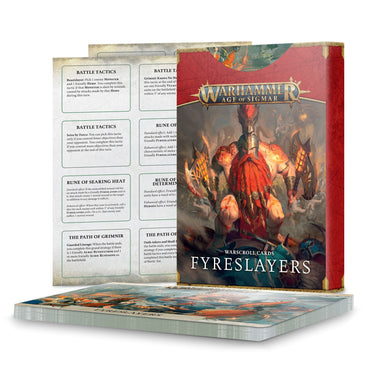Age of Sigmar - Warscroll Cards: Fyreslayers