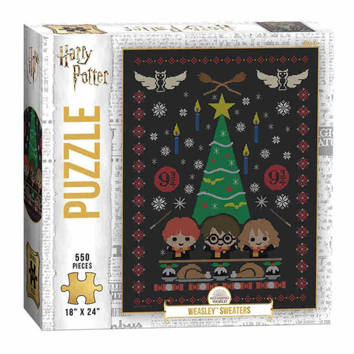 Puzzle: Harry Potter - Weasley Sweaters 550pcs