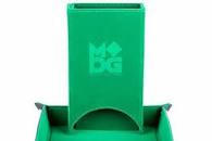 Velvet Fold Up Dice Tower - Green