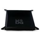 Velvet Folding Dice Tray - Black