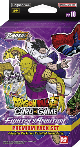 Dragon Ball Super Card Game: Fighter's Ambition Premium Pack DBS-B19 Zenkai Series 2