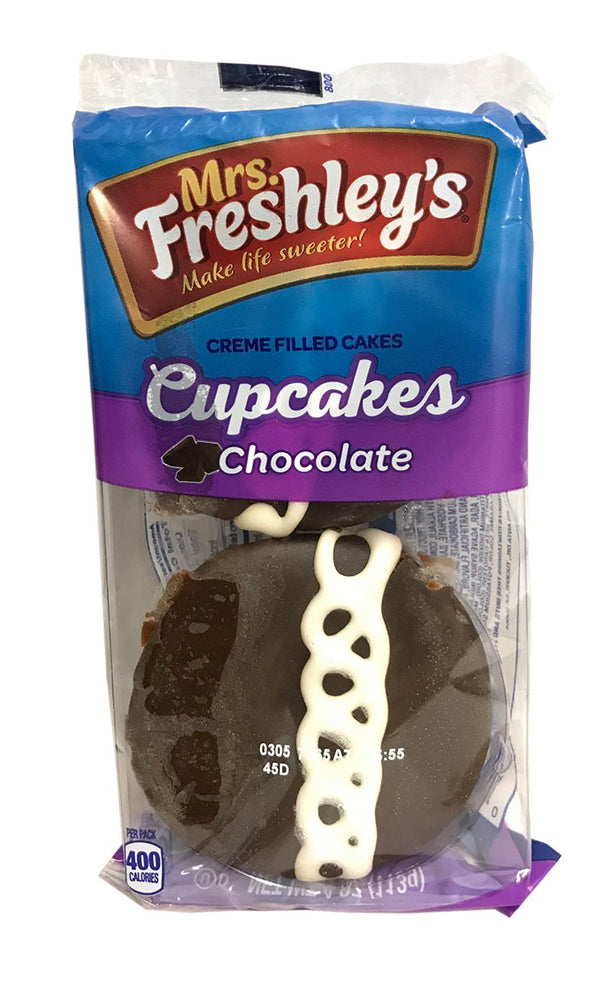 SNK: Mrs. Freshley's Cupcakes: Chocolate 4oz