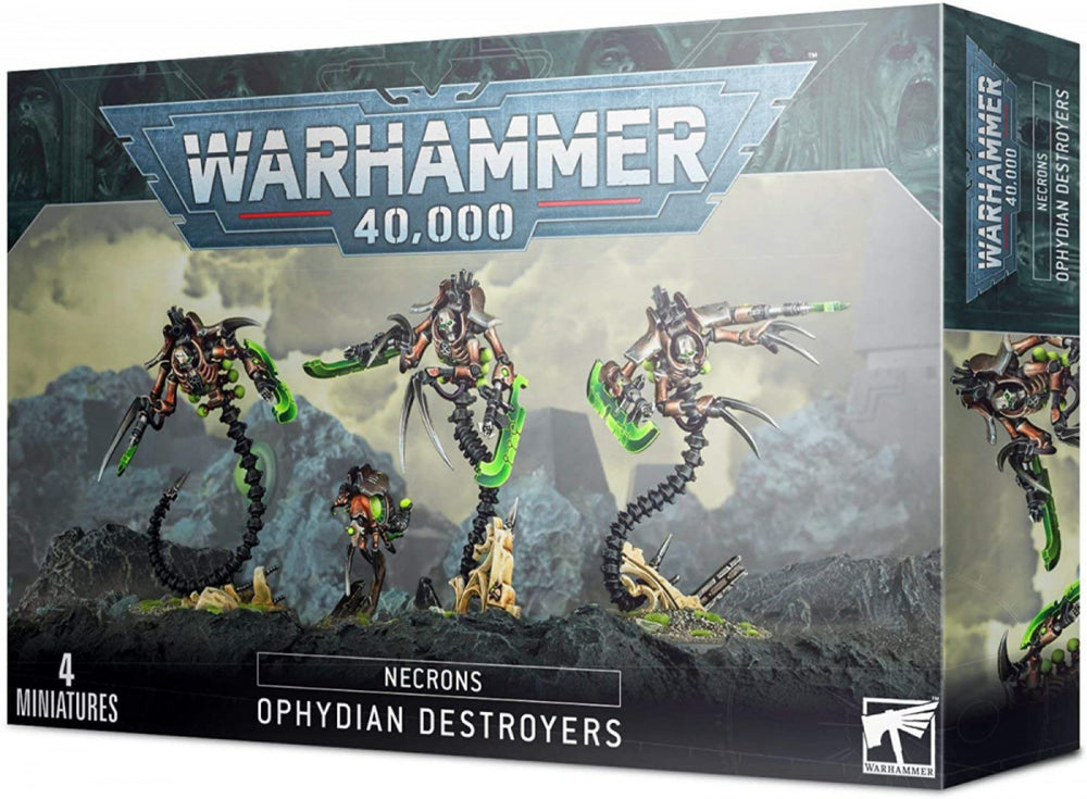 Necrons: Ophydian Destroyers