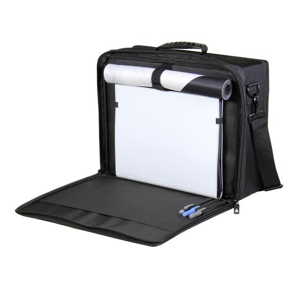 Charcoal Large Card Case - 3-row Armor Tray + 8 Dividers