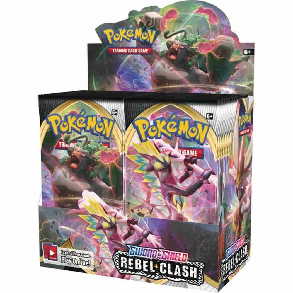 POKÉMON TCG Sword & Shield Rebel Clash Booster Box