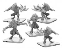Monsterpocalypse Skull Bats and Skull Keeper Ancient Ones Unit