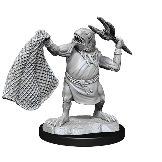 D&D Nolzur's Marvelous Miniatures: Kuo-Toa & Kuo-Toa Whip