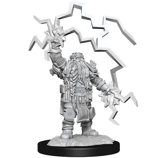 D&D Nolzur's Marvelous Miniatures: Dwarf Cleric Male