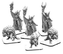 Hexchantress, Void Maulers – Monsterpocalypse Necroscourge Units (metal/resin)