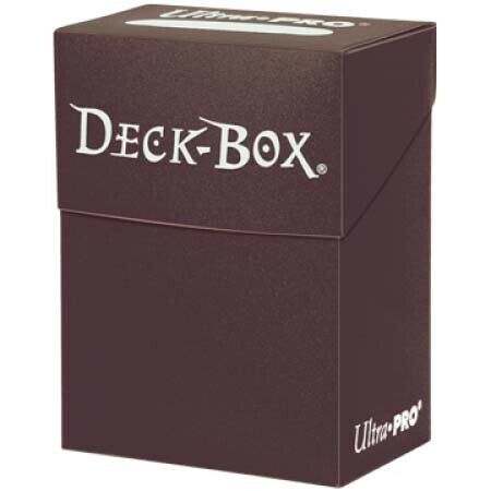 Ultra Pro Deck Box: Solid Brown