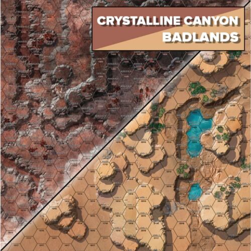 BATTLETECH: BATTLEMAT (CRYSTALLINE CANYON/BADLANDS)