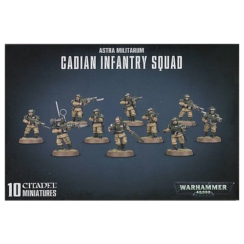 Astra Militarum Cadian Infantry Squad